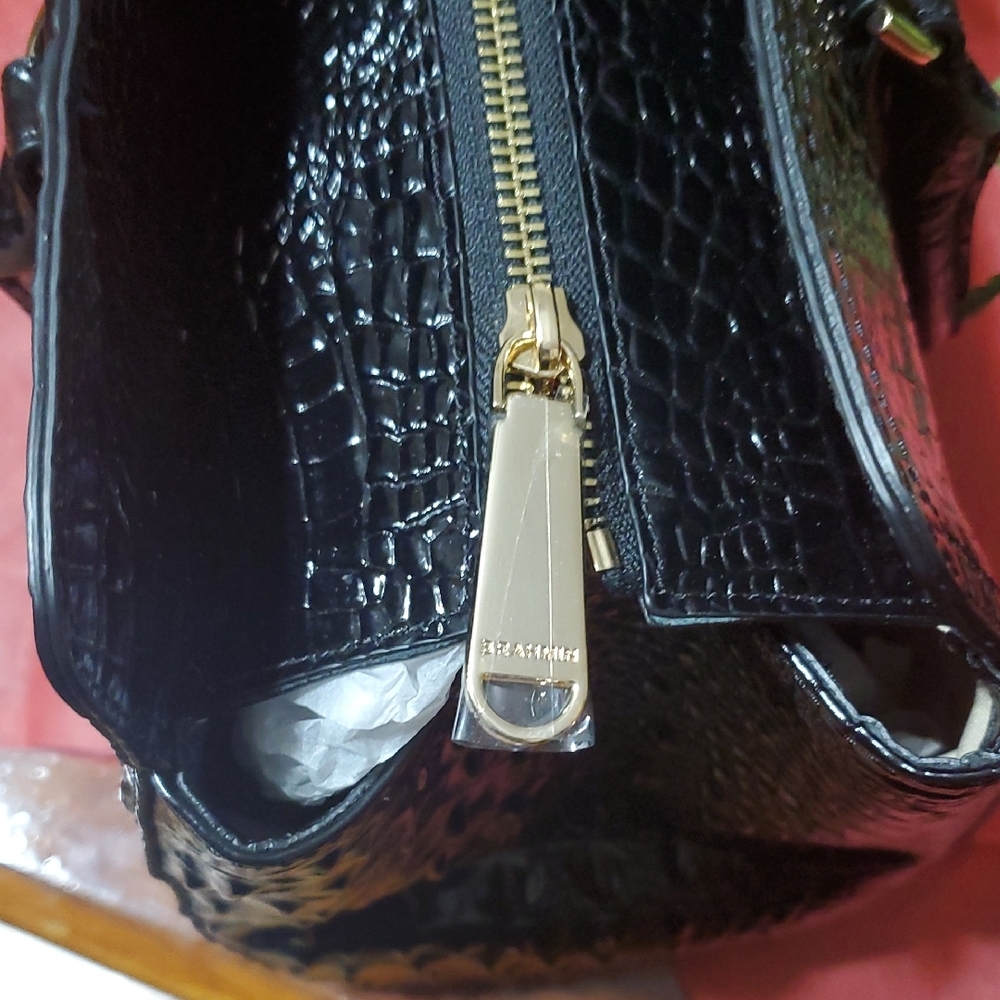 Brahmin Finley Carryall Black Handbag - Picture 5 of 7